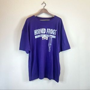 Champion TCU Horned Frogs Men’s Purple Tee/Sz:XXL/NWT/Final Sale